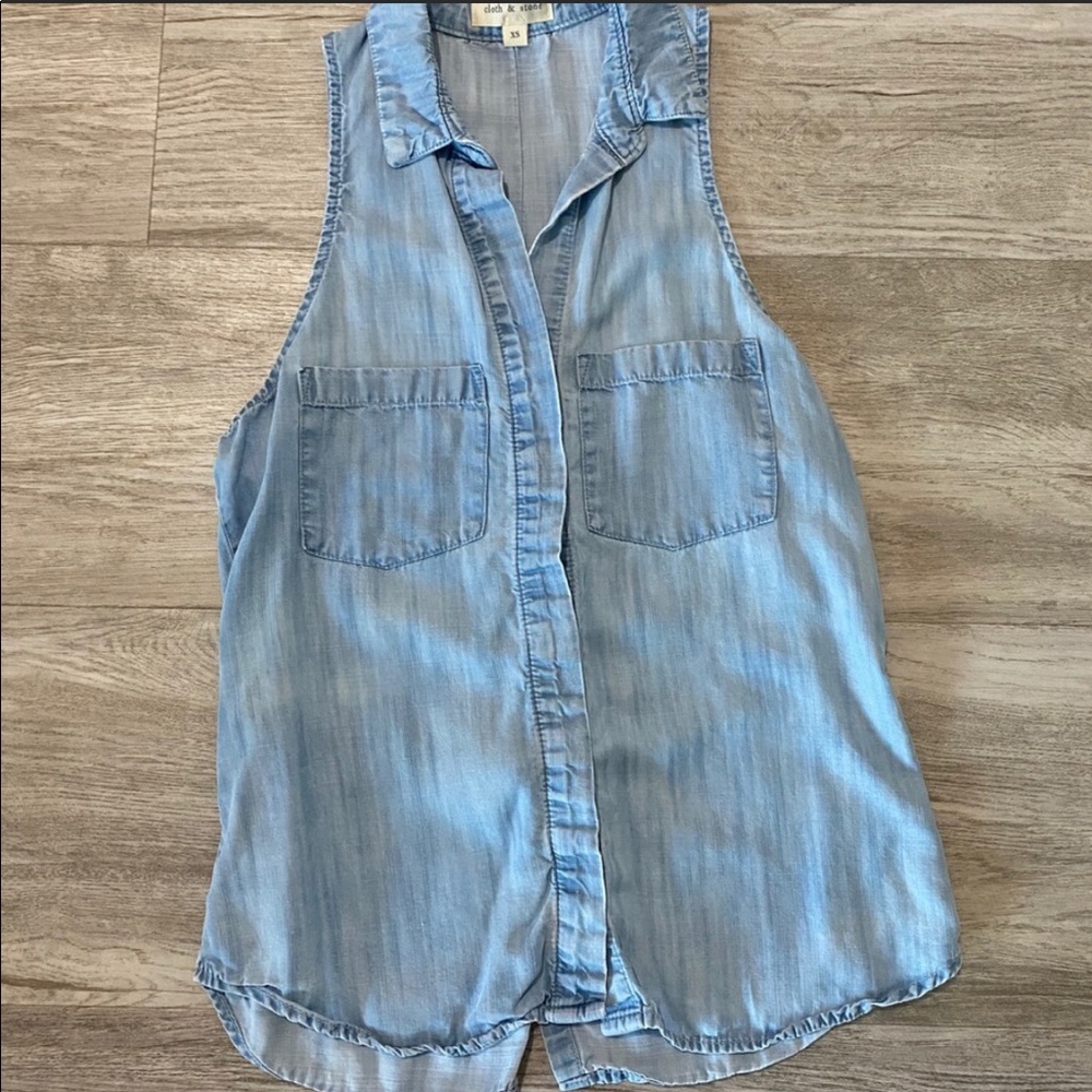 Cloth and Stone collar tank